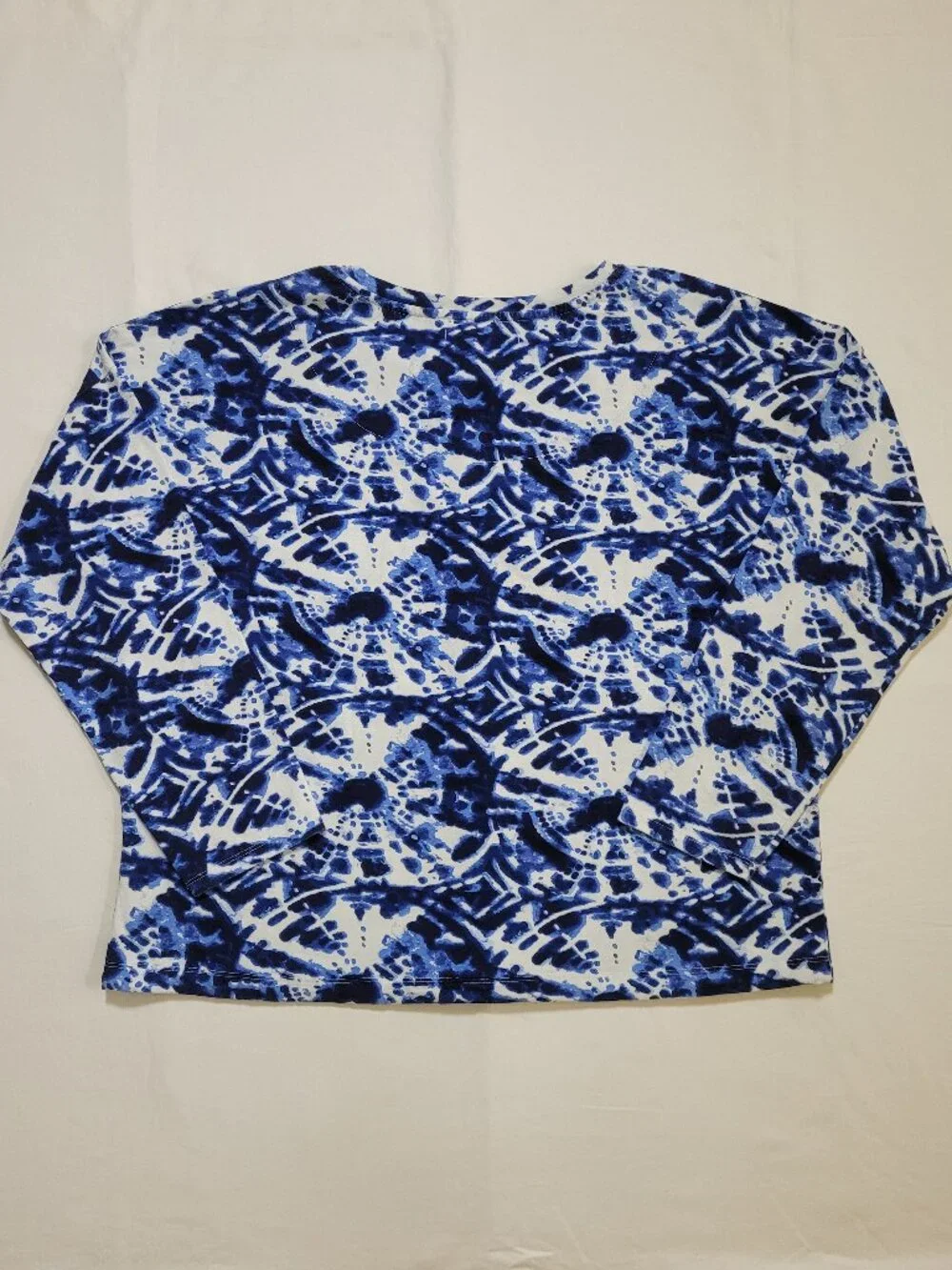 Vera Bradley Island Tie Dye Knit Pajama Lounge Set Top Jogger XL Flaw Coastal